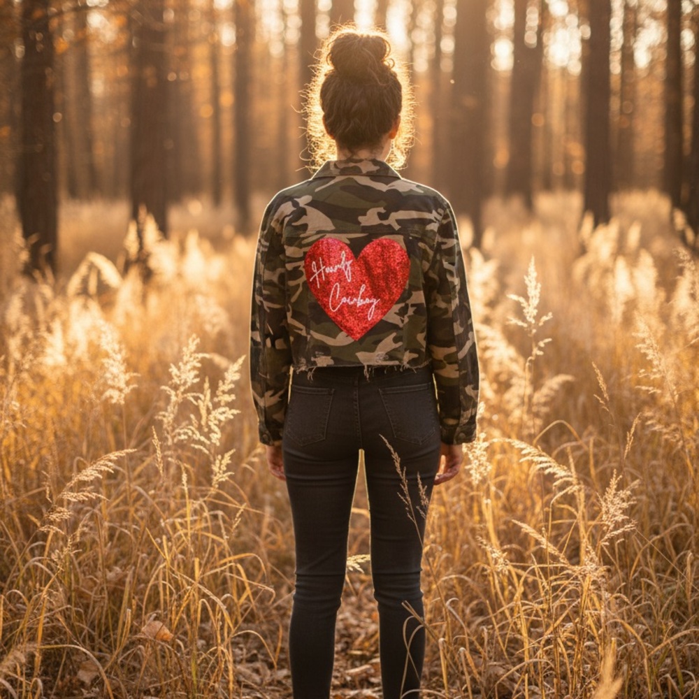 Women's western crop trendy barrel cowgirl jacket